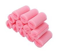 Bigoudis en éponge en Mousse, 12 Bigoudis avec Pinces, Bigoudis Flexibles pour Dormir, Bigoudis de Coiffure Doux pour Femmes Filles, Outil de Coiffure Portable, Accessoires de Style