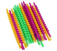 Bigoudis en Spirale pour Cheveux Longs, Lot de 40 Pièces Abs | Usage Personnel et Salons, Design Simple D’emploi, pour Créer des Boucles Spirale Couleur Aléatoire