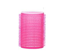 Bigoudis magiques auto-agrippants, ensemble de 6 pièces, for Salon de coiffure, sans chaleur, outils de coiffure DIY for femmes et filles Bigoudis Cheveux(Rose red,3.2cm)