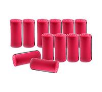 Bigoudis Permanente Kit de Coiffure avec Bande de Résistance - Rouleaux sans Chaleur pour Cheveux Courts et Longs, Boucles Naturelles et Ondulations Durables- 12 pièces 3.5 cm