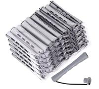 Bigoudis Pour Cheveux Courts 60 Pièces Bigoudis à Mèches | Accessoires de Coiffure Styling Manuel pour Salon Coiffure