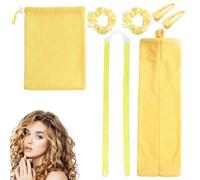 Bigoudis sans chaleur - Sleeping Curlers - Bigoudis avec clip - En perles de qualité supérieure - Outil de coiffure pour cheveux longs, filles et femmes endormies
