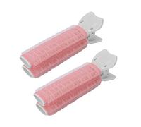 Bigoudis Volumisants Bigoudis Racines Clips, 2pcs Naturel Fluffy Cheveux Volumisant Clips Cheveux Volume Rouleau Bigoudi Clip, Femmes Filles Volumisant Cheveux Racine Clips Bangs Styling Outil(rose)
