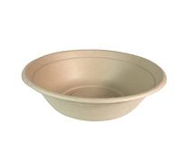 Bigougem Lot de 50 bols de service jetables respectueux de l'environnement pour profiter des repas, fournitures de camping, 1000 ml