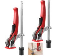 BIGP 2 Pièces Serre Joint à Levier, Élément de Serrage ø20 pour Tables Multifonctions, Presse à Serrage Rapide Réglables, Plage de Serrage 160, Profondeur de Gorge 60