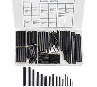 BIGP 450 PCS Assortiment de Goupilles élastiques Acier, Φ 2.0-10 mm Kit D'assortiment D'épingles à Ressort Fendue en Acier Inoxydable