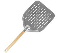 BIGP Pelle à Pizza Perforée Professionnelle - 40x30 cm - Pelle à Pizzaiolo en Acier Inoxydable avec Poignée Amovible - Pour Four à Pizza, BBQ et Pain - Livraison Rapide