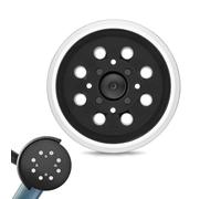 BIGP Plateau de Support 125 mm pour Ponceuse Excentrique, 8 Trous à Scratch (Hook & Loop), Dureté Moyenne, Compatible avec Bosch PEX 300 AE, PEX 400 AE, PEX 4000 AE, AdvancedOrbit 18 (1 Pièce)