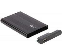 BigPlayer Boîtier de disque dur externe SATA de 2,5 pouces pour ordinateur portable HDD SSD avec interface USB pour sauvegarde des données d'ordinateur PC