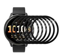 Bigqin 6 Pièces Protection Écran Compatible pour Garmin Venu 4 45 mm, 3D Couverture Complète Film de Protection, HD Clear, sans Bulle, Anti-Rayures, Anti-Huile - 4.2 x 4.2 cm