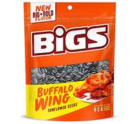 BIGS Frank's RedHot Buffalo Wing Sunflower Seeds, 5.35-Ounce Bags (Pack of 12)