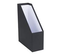 Bigso Box of Sweden 941145641 Porte Magazine Panneau de Fibre Gris Foncé 25 x 10 x 32,5 cm