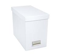 Bigso Box of Sweden 944145544 Porte Dossier Panneau de Fibre Blanc 35 x 18,5 x 27 cm
