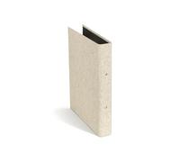 BIGSO Ringo Classeur à anneaux A4 - Boîte de rangement avec 2 anneaux - Plateau de bureau pour documents, pochettes transparentes et intercalaires - Classeur à anneaux en carton de fibres et papier