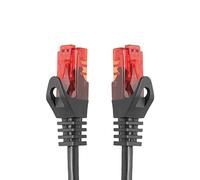 BIGtec 10m Gigabit Ethernet LAN Kabel Netzwerkkabel schwarz