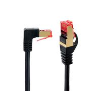 BIGtec Câble patch catégorie 5 SFTP 3m - 90° oben - vergoldet