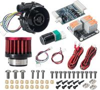 BIGTREETECH Kit turbo universel 24 V Brushless Centrifugal WS7040 BLDC Blower Fan 6,5 kpa Blower Fan Kit avec adaptateur contrôleur universel et filtre à air pour Voron2.4, VzBot, HevORT