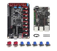 BIGTREETECH Octopus Pro H723 Carte de contrôle + carte mère BTT PI V1.2 + 2 pièces TMC5160T Pro + 5 pilotes pas à pas TMC2209 V1.3 pour impression haute vitesse pour imprimante 3D Voron V2.4 FDM