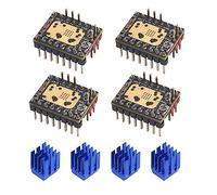 BIGTREETECH TMC2209 V1.3 Pilotes de moteur pas à pas silencieux UART Stepsticks VS TMC2130 pour Octopus v1.1/Octopus Pro, SKR V1.4 Turbo Manta M4P Manta M5P/M8P SKR 3 SKR Pro 3D Carte mère (4 pièces)