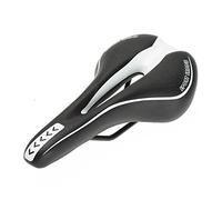 BigTron Siège de vélo Coussin de vélo VTT Confortable VTT Coussin de vélo Hors Route(Noir+Blanc)