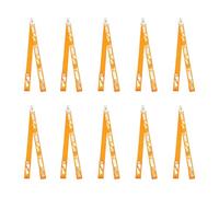 BIGULA Lot de 10 sangles de support de pompon pour pom-pom girl - Accessoires pour sport, réunion, cérémonie
