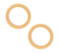 BIGULA Lot de 2 joints d'étanchéité de rechange en silicone pour cafetière - Pour améliorer la résistance à la chaleur et à l'usure