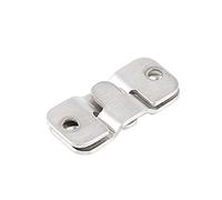 BIGULA Lot de 2 supports muraux noirs et argentés pour accrocher des photos, crochets assortis pour meubles