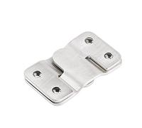 BIGULA Lot de 2 supports muraux noirs et argentés pour accrocher des photos, crochets assortis pour meubles