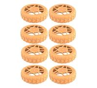 BIGULA Lot de 8 protections de roues en silicone souple pour valises conçues pour protéger contre l'abrasion pour les amateurs de voyage d'affaires, b, One Size