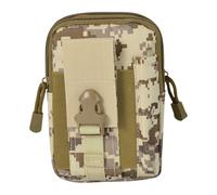 BIGULA Oxford Pochettes en toile Sac banane multi-usages Sac de camping en plein air Sac de téléphone avec attaches pour la randonnée Camping Sac banane multifonctionnel sport