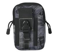 BIGULA Oxford Pochettes en toile Sac banane multi-usages Sac de camping en plein air Sac de téléphone avec attaches pour la randonnée Camping Sac banane multifonctionnel sport