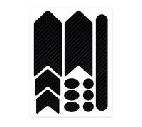 BIGULA Protection de cadre de vélo - Autocollant pour cadre de vélo de montagne - Pour vélo de route, cadre de vélo de montagne - Ruban de protection pour cadre de vélo