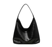 BIGULA Sac à bandoulière unique pour femme, grande capacité et confortable, sac à main décontracté sous les bras pour les professionnels et les étudiants, sac à main sous les bras, Noir , One Size