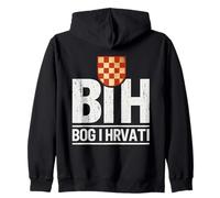 Bih God et Croates - Christian Croatie Design Sweat à Capuche