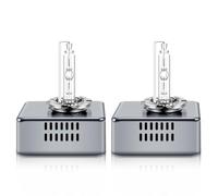 BIHEE D5S Lot de 2 ampoules xénon 25 W 6000 K Diamond Lumière blanche HID Lampe de phare en métal Base de phare de voiture