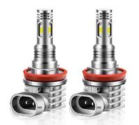 BIHEE H8 LED Angel Eyes Ampoule 12V 40W 6000K Blanc Diamant