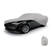 BIHEE Housse de Voiture intérieure pour Dodge Challenger (2008-2022) en Velours Extensible - Protection complète pour Voitures - Anti-poussière, Garage Souterrain, Salon Automobile