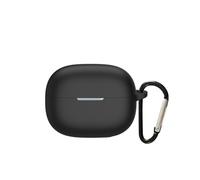 Bihizei Coque pour Xiaomi Redmi Buds 5 Pro, Housse Protecteur Compatible ave Xiaomi Redmi Buds 5 Pro, Étui Xiaomi Redmi Buds 5 Pro avec Mousqueton,Noir
