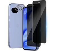 Bihizei Verre Trempé Anti-Espion pour Google Pixel 10A, 2 Pièces Privacy Protection écran et 2 Pièces Caméra Arrière Protecteur, 9H Dureté Résistant Privacy Film de Protection écran Anti-Spy