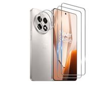 Bihizei Verre Trempé pour Oneplus 13R, 2 Pièces Film Protection écran et 2 Pièces Caméra Arrière Protecteur, sans Bulles, Double Protection