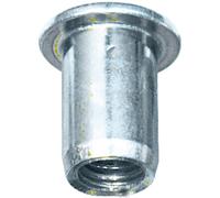 Bihr Écrous à sertir M8 acier 20pcs