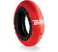 BIHR Home Track EVO2 Chauffe-pneus à réglage automatique Avant 120 / Arrière 180-200mm Rouge