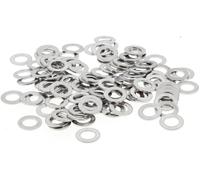 Bihr Rondelles alu 8x14x1mm 100 pièces
