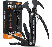 BIIB Cadeau Fete des Peres, 12 en 1 Outil Multifonction, Cadeau Anniversaire Homme, Gadget Insolite Utile, Cadeau Papa, Camping Accessoires, Idee Cadeau Homme Noel Original