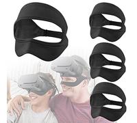 BiiKoon Couverture De Masque for Les Yeux VR Bande Anti-Transpiration Respirante Bandeau Élastique Réglable des Casque Réalité Virtuelle Accessoires Jeux for Oculus Quest 2 Go HTC (Color : Svart)