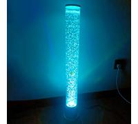 BiiKoon Lampe À Tube À Bulles Électrique Lampe À Lave LED avec 7 Lumières Changeantes De Couleur Aquarium Veilleuse Cadeaux Sensoriels for Enfants, Adultes, TDAH Et Autisme