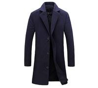 BIISDOST Cardigan en tricot pour homme - Col châle - Veste blazer slim fit - Manteau de sport vintage intelligent - Blazer d'affaires décontracté - Boutonné - Pull en tricot avec poches - Mode baggy