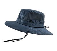 BIISDOST Chapeau de pêcheur pour homme et femme - Été élégant - Visière F - Visière - Visière - Chapeau d'été - Chapeau d'été - Chapeau de loisir - Chapeau de pêche pliable - Élégant chapeau d'été,