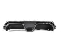 BIISVM Diffuseur Jupe Pare-Chocs Arrière Séparateur De Pare-Chocs Arrière en Fiber Carbone Véritable Sec, Style CS sans/avec Feu Stop, pour BMW pour M5 F90/F90 pour LCI 2017 - 2023