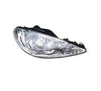 BIISVM Ensemble Phares Avant Pour Peugeot 206 Phare Avant Phare Avant Phare Avant Ensemble Feux Avant Assy Avant Phare Voiture(Droit)